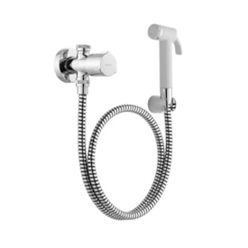 Ducha Higiênica Docol Riva Com Derivação e Registro Cromado - 00454606