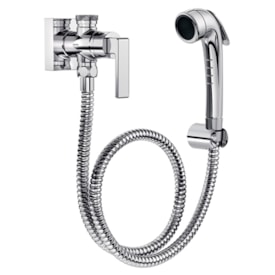 Ducha Higiênica Docol Stillo com Derivação e Registro Cromado - 00823706
