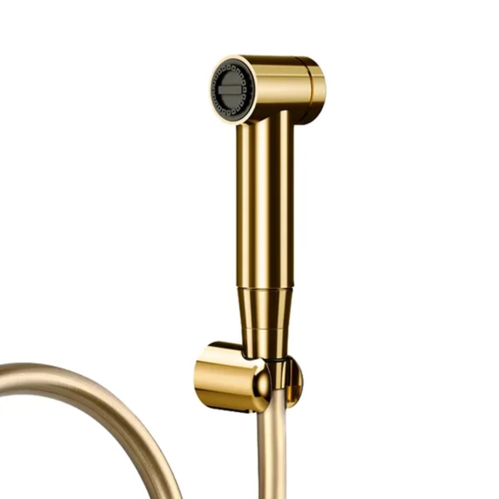 Ducha Higiênica Docol Stillo com Registro e Derivação Ouro Polido - 823743