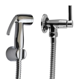 Ducha Higiênica Kimetais Alfa Sem Derivação e Registro Cromado - 1050 C01