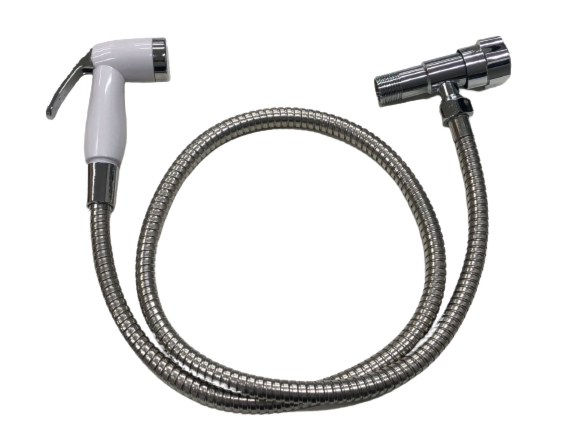 Ducha Higiênica Kimetais POP Sem Derivação com Registro Cromado -  DH002315