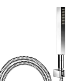 Ducha Manual com Joelho 90° Docol Square Cromado - 90018347006