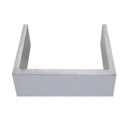 Duto Quadrado Arearty em U 25cm - 100101