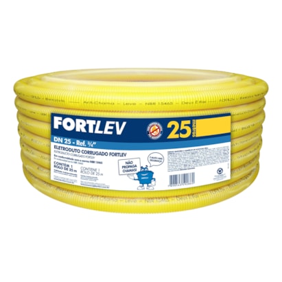 Eletroduto Corrugado Fortlev 32mm - 13000320