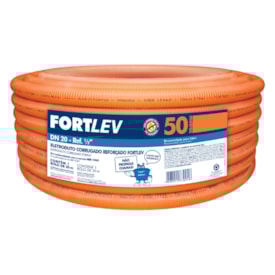 Eletroduto Corrugado Reforçado Fortlev 25mm Reforçado - 14000250