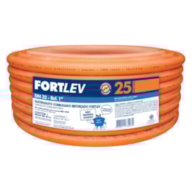 Eletroduto Corrugado Reforçado Fortlev 32mm Reforçado - 14000320