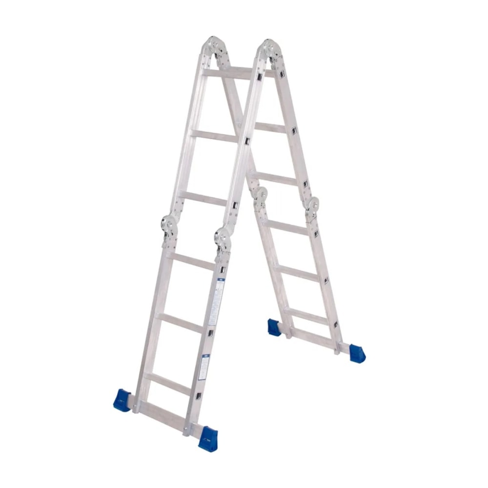 Escada de Alumínio Articulada Mor 4x3 Degraus 3,37M - 5221