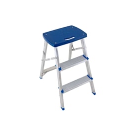 Escada de Alumínio Banqueta Mor 3 Degaus - 005107