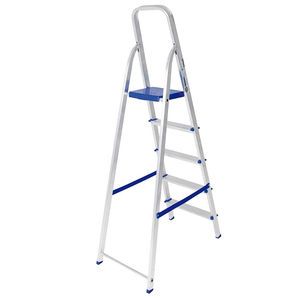 Escada de Alumínio Mor 5 Degraus 1,08M - 005103