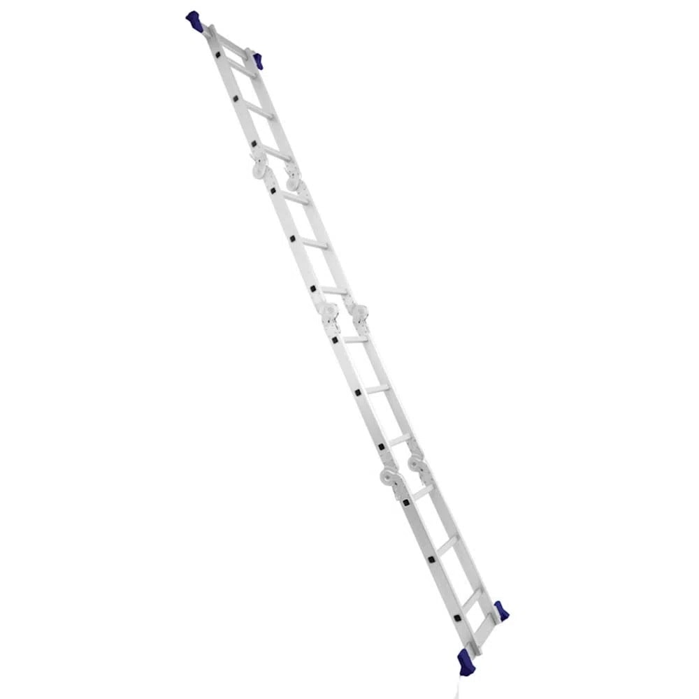 Escada de Alumínio Multifuncional Mor 12 Degraus 3,36M - 005131
