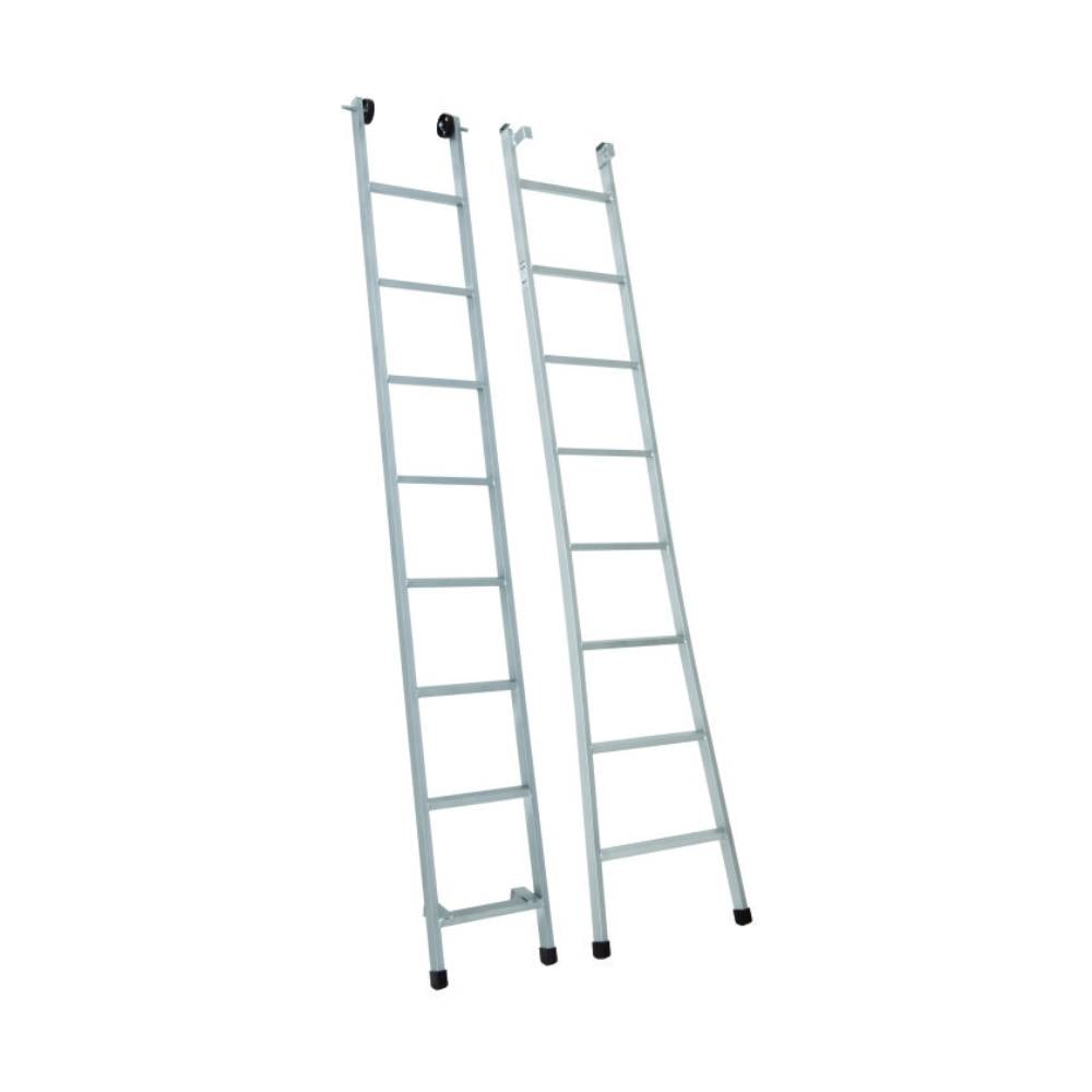 Escada Extensiva Galvanizada 10x18 Canal - Ee10g