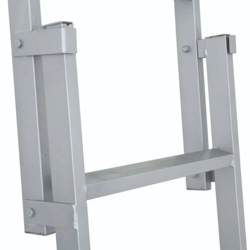 Escada Extensiva Galvanizada 10x18 Canal - Ee10g