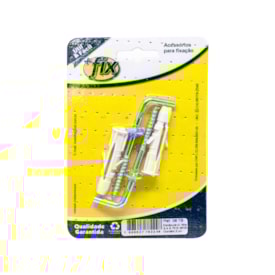 Escape +Fix Zinco com Aba 4.4x72 Bucha Nº8 2 Peças - R.09 TB