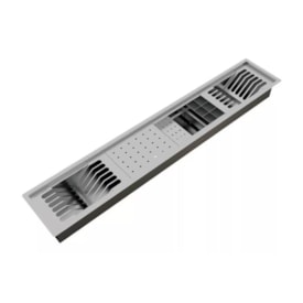 Escorredor Calha Úmida Kitchen 5 Módulos - 1462