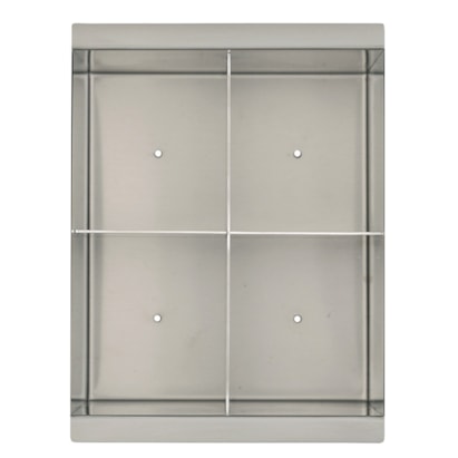 Escorredor Porta Talheres Aço Inox Tramontina Sobrepor 15x16cm - 94534014