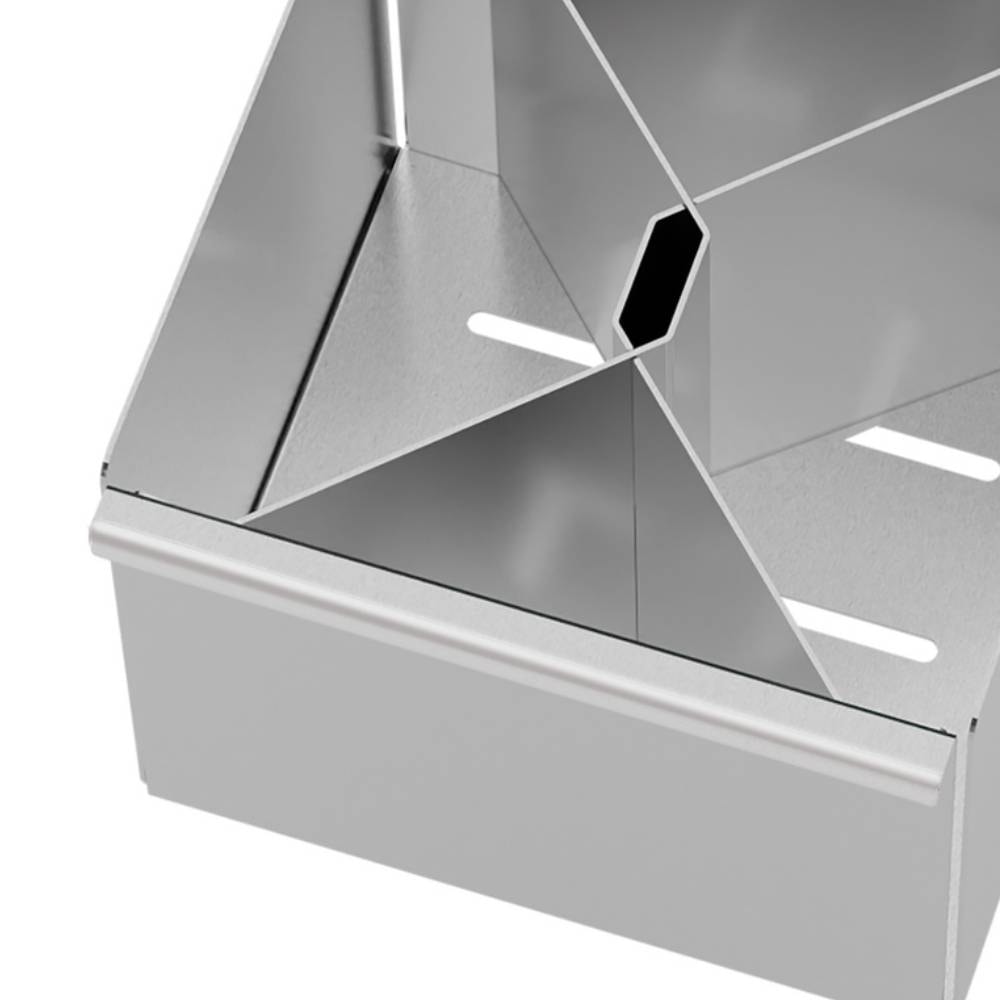 Escorredor Porta Talheres de Aço Inox Tramontina Flush 15cm - 94534124