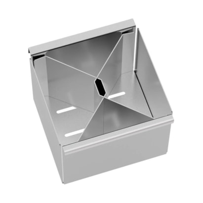 Escorredor Porta Talheres de Aço Inox Tramontina Flush 15cm - 94534124