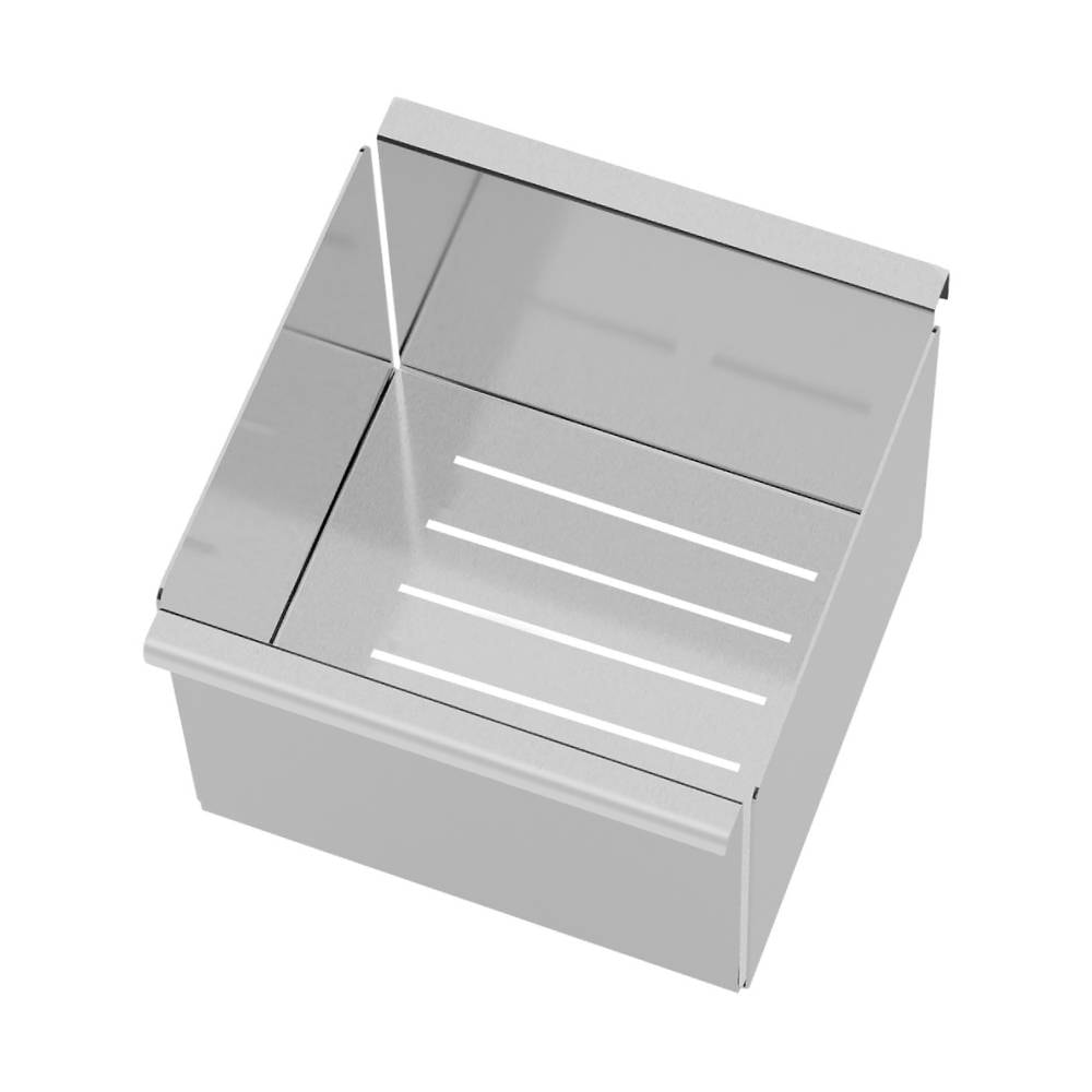 Escorredor Profundo de Aço Inox Tramontina Acetinado para Canal Organizador 15cm - 94534120