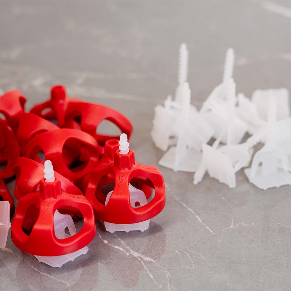 Espaçador de Nível Easy Spin Branco Cortag 2,0mm Pacote Com 500 Peças - 62605