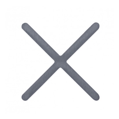 Espaçador Junta para Piso Cortag 2mm 100 peças - 60500