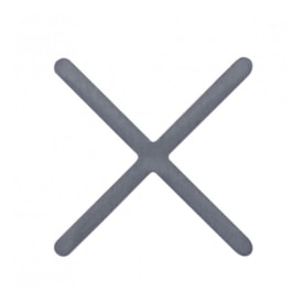 Espaçador Junta para Piso Cortag 2mm 100 peças - 60500