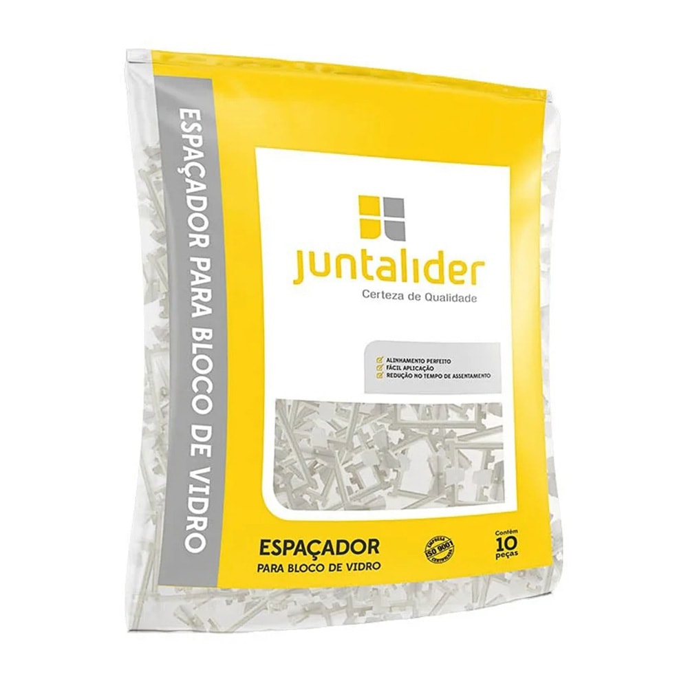 Espaçador para Bloco de Vidro Juntalider 10mm