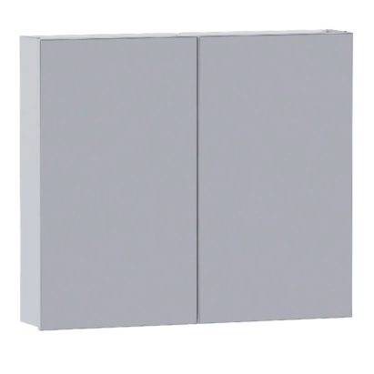 Espelheira para Banheiro 2 Portas em Aço 800 Cozimax Branco - 103852