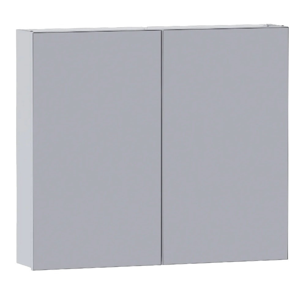 Espelheira para Banheiro 2 Portas em Aço 800 Cozimax Branco - 103852
