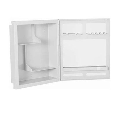 Espelheira para Banheiro Astra Versatil 35x30cm Branco - A41BR1
