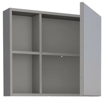 Espelheira para Banheiro em Aço Cozimax Ameixa Cinza - 101220