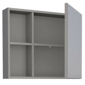 Espelheira para Banheiro em Aço Cozimax Ameixa Cinza - 101220