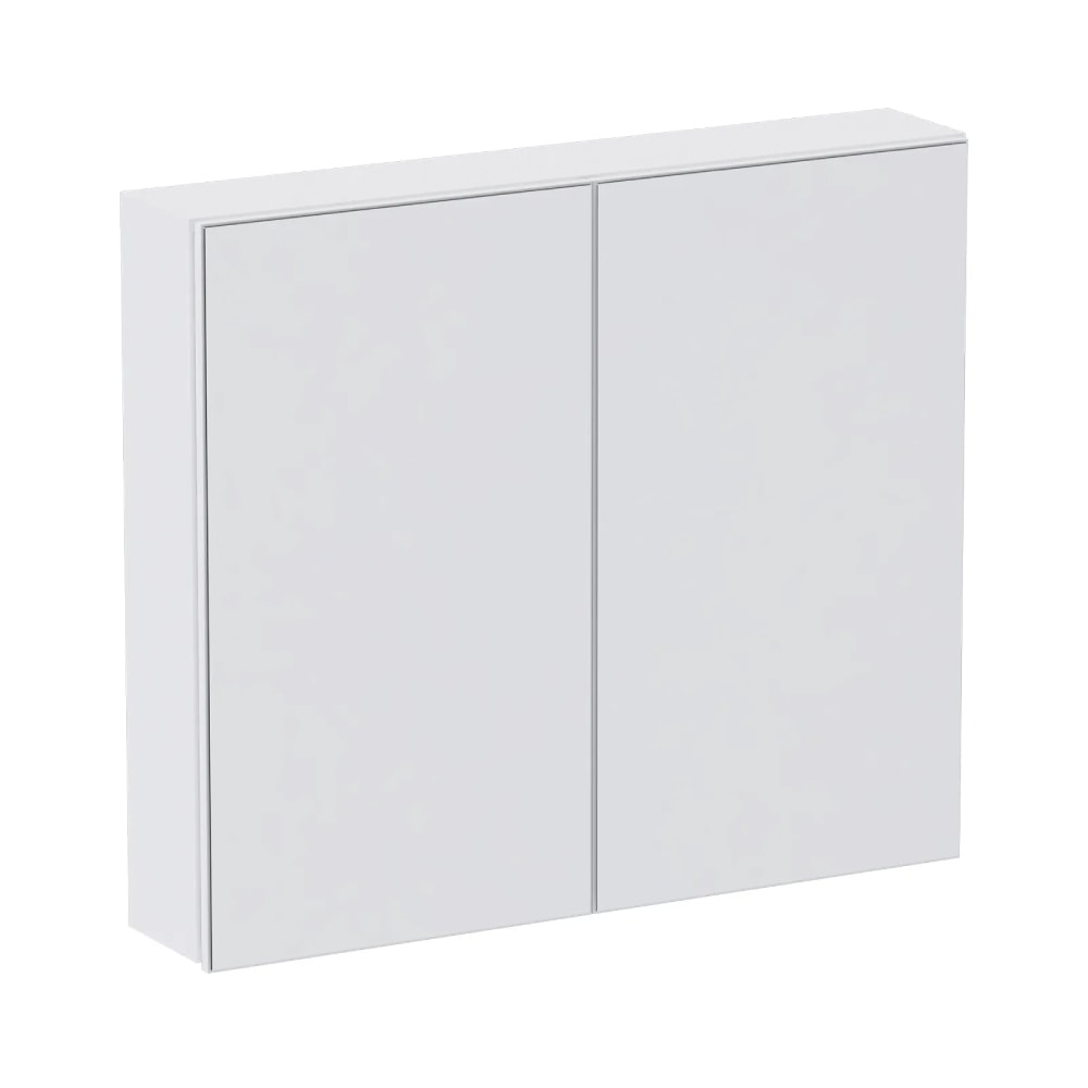 Espelheira para Banheiro em MDF Cozimax 800 2 Portas Branco - 103856