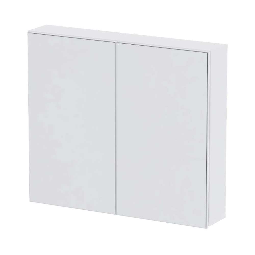 Espelheira para Banheiro em MDF Cozimax 800 2 Portas Branco - 103856
