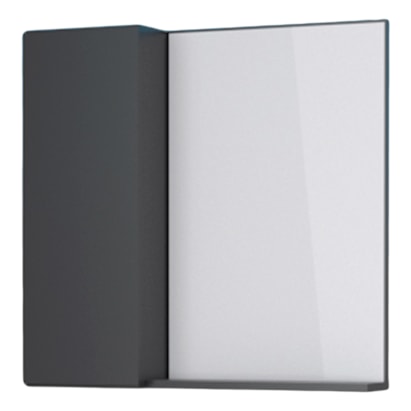 Espelheira para Banheiro em MDF Cozimax Armarinho 56 Preta - 101203