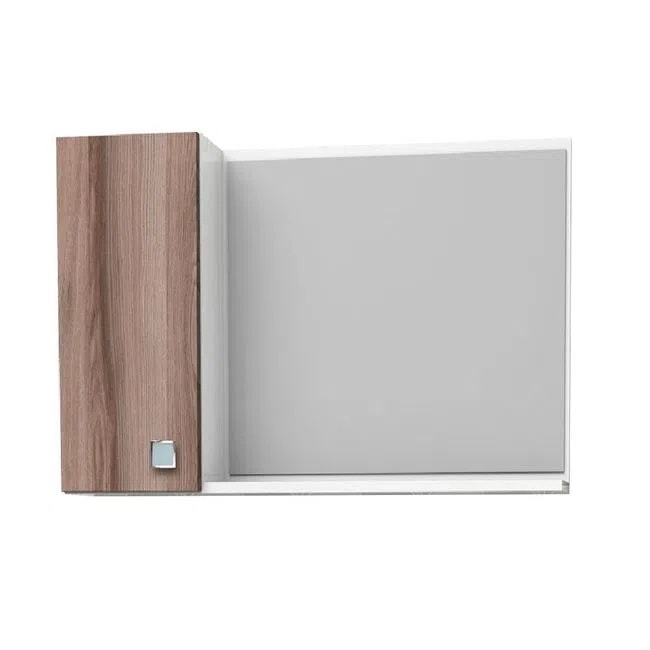 Espelheira para Banheiro em MDF Cozimax Moara 60cm Tamarindo - 88600