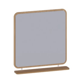 Espelheira para Banheiro em MDF Cristal Cozimax 60cm Jequitibá - 103868