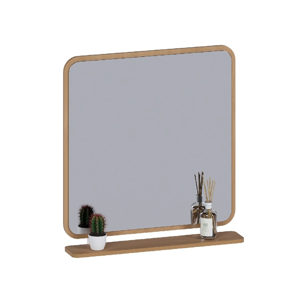 Espelheira para Banheiro em MDF Cristal Cozimax 60cm Jequitibá - 103868