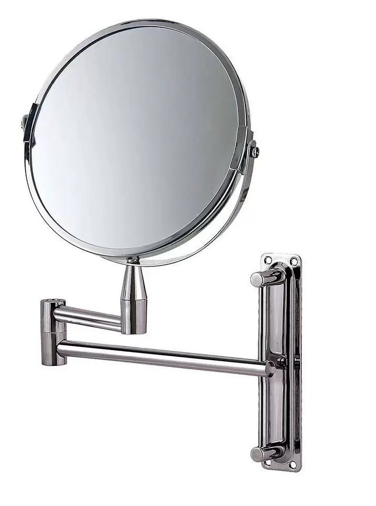 Espelho Mor Articulado Dupla Face Par 17cm - 8482