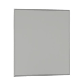 Espelho para Banheiro Cozimax Bisote 80x85cm Branco - 100092