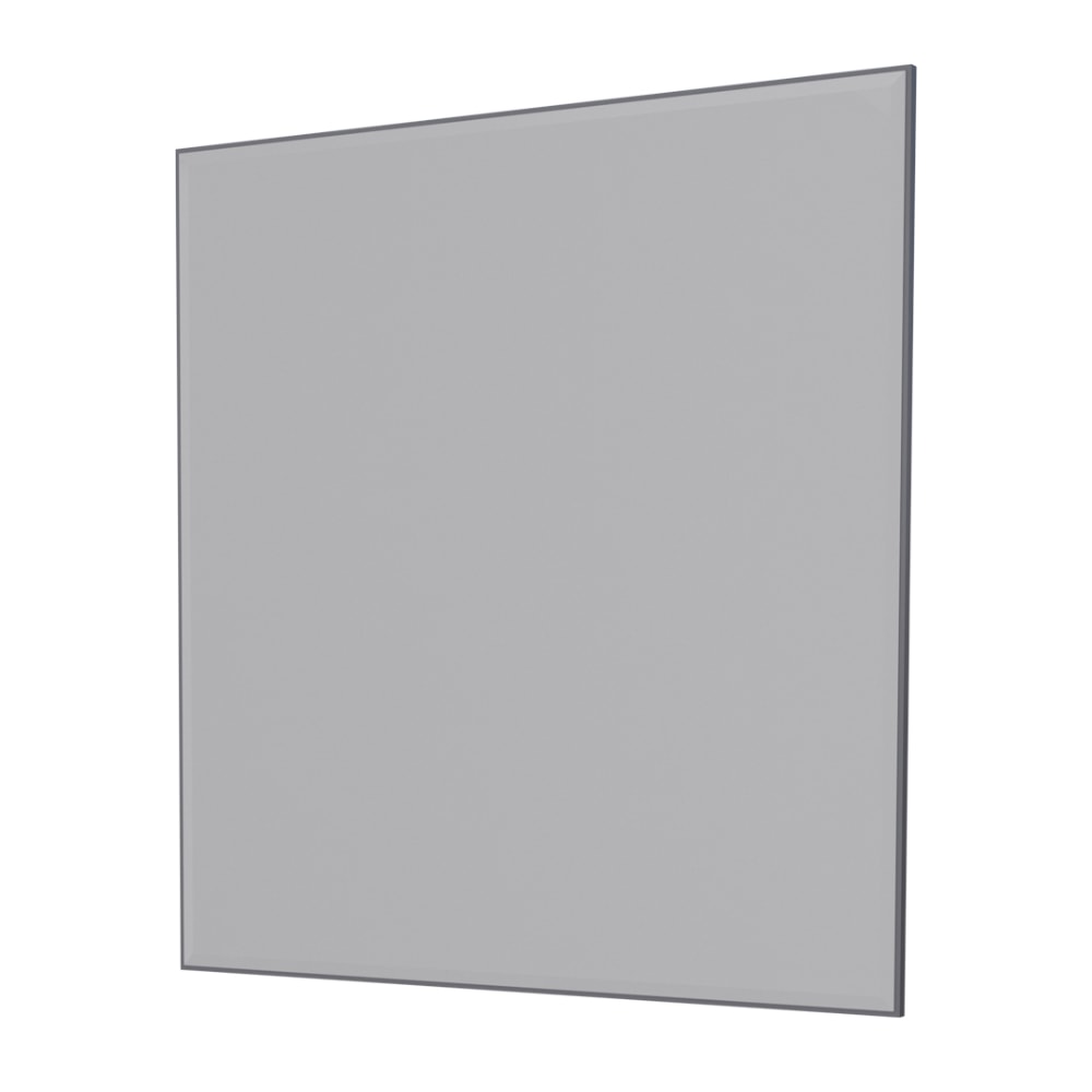 Espelho para Banheiro Cozimax Bisote 80x85cm Cinza - 101475