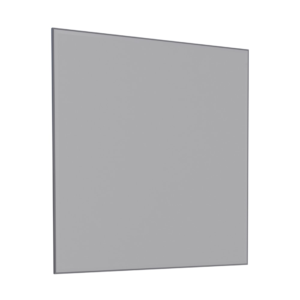 Espelho para Banheiro Cozimax Bisote 80x85cm Cinza - 101475