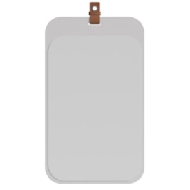 Espelho para Banheiro MGM Monet 48x80,5cm Branco - 22470.2