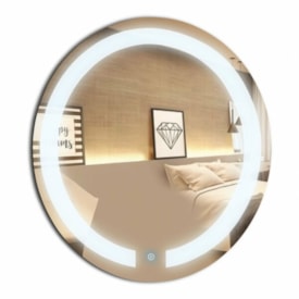 Espelho Reduna Touch Screen 60x60cm Redondo com LED - PD1674