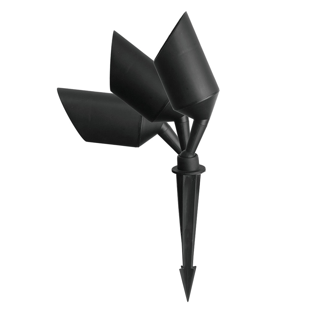 Espeto de Jardim LED Blumenau Lior 7W GU10 MR16 IP65 34cm Preto - 12086501