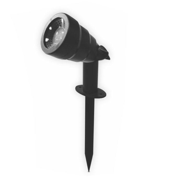 Espeto LED Evoled 5W 3000K IP65 Preto - LE-3749