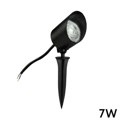 Espeto LED MBLED 7W 3000K Preto Ip65 - 6165