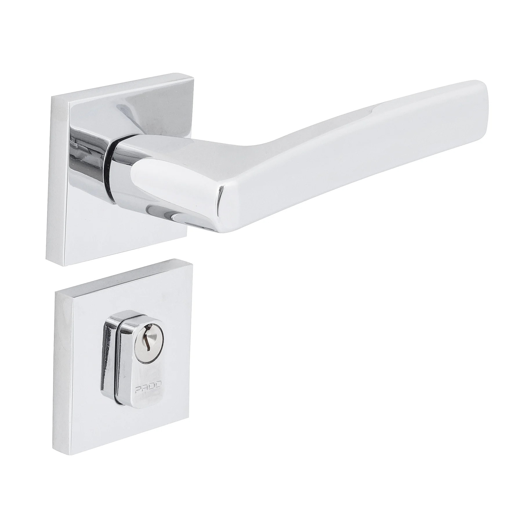 Fechadura de Porta Externa Pado Acqua Star 55mm RQ2 Cromada - 54019756