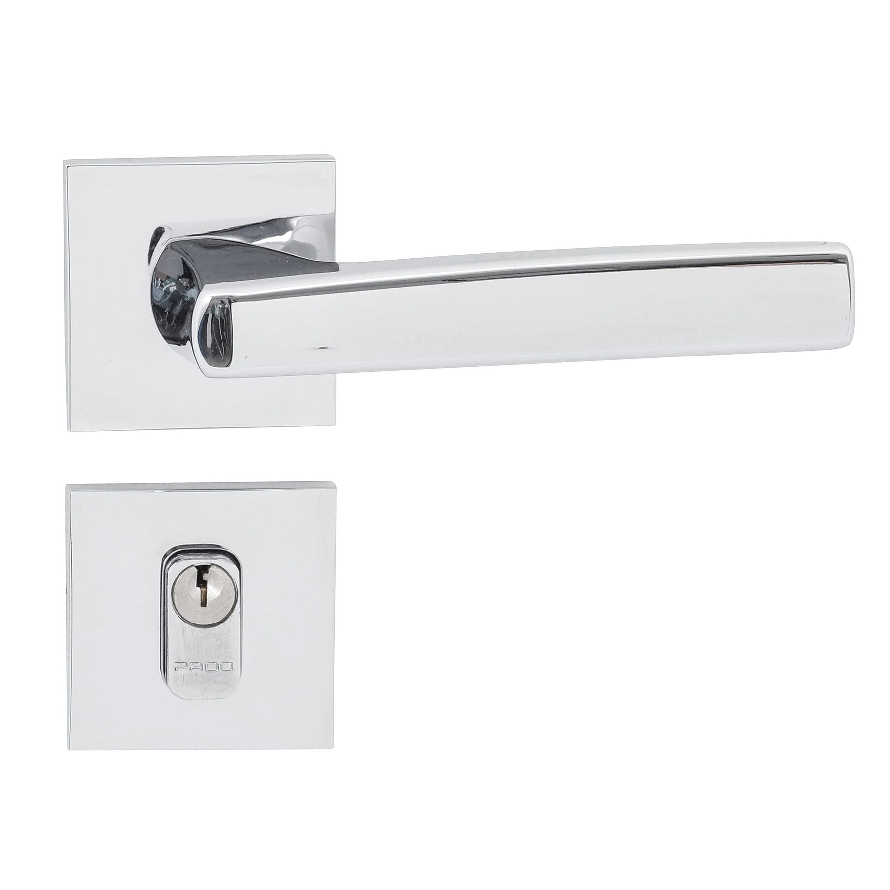 Fechadura de Porta Externa Pado Acqua Star 55mm RQ2 Cromada - 54019756