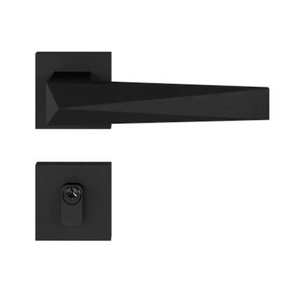 Fechadura de Porta Externa Pado Ascot 55mm RQ2 Preta - 54025115