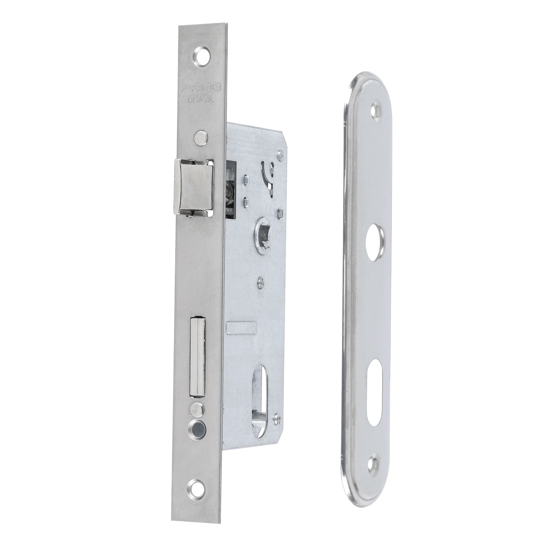 Fechadura de Porta Externa Pado Concept 40mm Cromada - 54020427